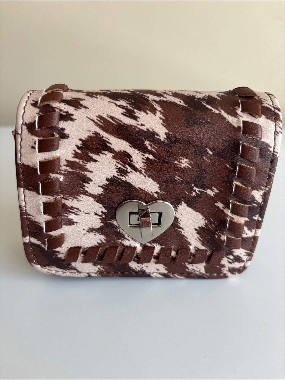 Madden Girl Cow Print Small Wallet